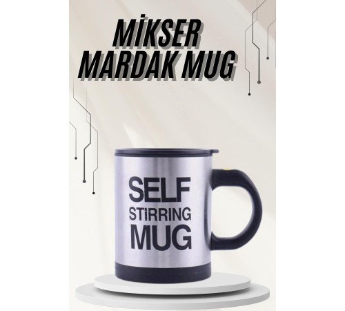 Karıştırıcı Özellikli Mikser Kupa Bardak Termos Bardak