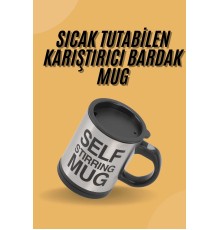 Sıcak Tutan Termos Bardak Kendi Kendini Karıştıran Mikser Kupa