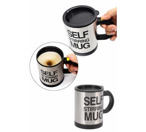 Karıştırıcı Özellikli Mikser Kupa Bardak Kompakt Taşınabilir Mug