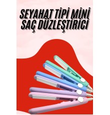 Seyahat Tipi Taşınabilir Saç Düzleştirici Saç Şekillendirici Yüksek Isı Ayarlı
