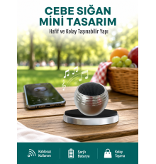 Cep Boy Bluetooth Hoparlör Güçlü Ses Çıkışı TWS Destekli Yeni Nesil