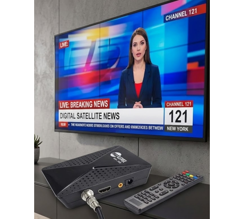 HD Uydu Alıcısı Full HD Görüntü HDMI USB WiFi Destekli