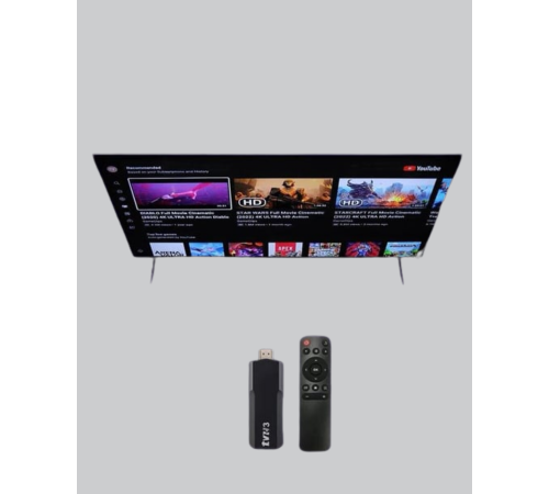 Android TV Stick WiFi ve Bluetooth Bağlantılı