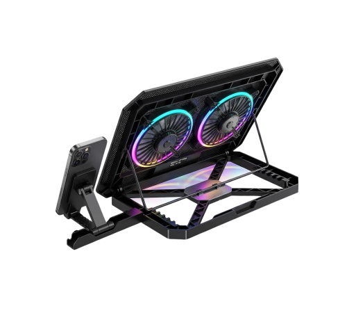 RGB Fanlı Laptop Soğutma Standı USB Girişli Notebook Yükseltici