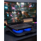 Çift Fanlı Laptop Soğutucu Stand 17 İnç Uyumlu 8 Kademeli Ayarlı USB Girişli