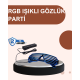 LED Işıklı Parti Gözlüğü Renkli Eğlence Aksesuarı