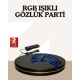LED Işıklı Parti Gözlüğü Renkli Eğlence Aksesuarı
