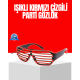 Gece Organizasyonları İçin Renkli LED Gözlük