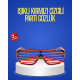 Gece Organizasyonları İçin Renkli LED Gözlük