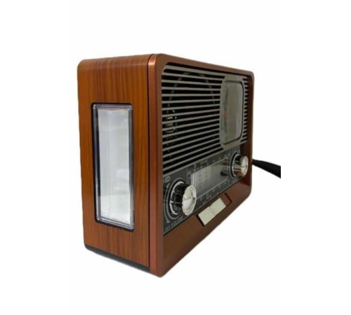 Nostaljik Vintage Radyo Taşınabilir Bluetooth Bağlantılı Hoparlör Radyo