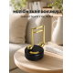 Altın Nota Figürlü Dönen Müzik Kutusu Dekoratif Music Box Yeni Nesil