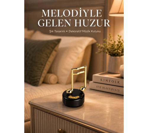 Nota Figürü Müzik Kutusu Melodious Model Yeni Nesil