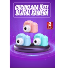 Dijital Fotoğraf Makinesi Çocuk Mini 1080p HD Kaliteli Renkli