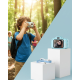 Mavi Mini HD Dijital Kamera Video ve Fotoğraf Çekimli Şarjlı Taşınabilir Kayıt Cihazı