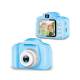 Mavi Şarjlı Mini Kamera HD Video Fotoğraf Çekimli Genişletilebilir Hafızalı