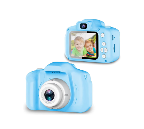 Mavi Şarjlı Mini HD Kamera Video Fotoğraf Çekimli USB Bağlantılı Dijital Cihaz