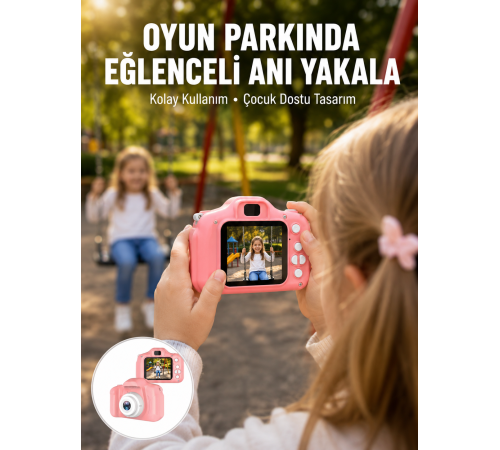 HD Mini Dijital Kamera Video ve Fotoğraf Çekim Özellikli Şarjlı Taşınabilir Kayıt Cihazı Yeni Nesil