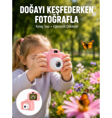 Mini HD Video Kamera Fotoğraf Çekimli Şarj Edilebilir Bataryalı Genişletilebilir Hafızalı Yeni Nesil