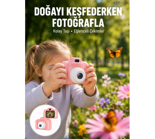 Mini HD Video Kamera Fotoğraf Çekimli Şarj Edilebilir Bataryalı Genişletilebilir Hafızalı Yeni Nesil