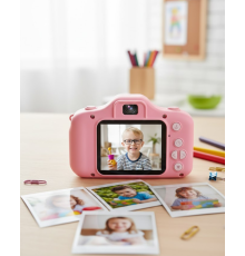 Kompakt Dijital Kamera HD Video ve Fotoğraf Kayıt Özellikli USB Şarjlı Mini Cihaz Yeni Nesil
