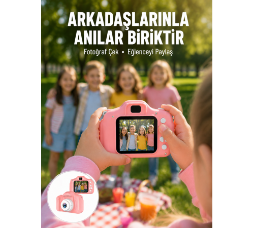 Şarjlı Mini Video Kamera HD Fotoğraf Çekimli Bilgisayar Bağlantılı Hafıza Kart Destekli Yeni Nesil