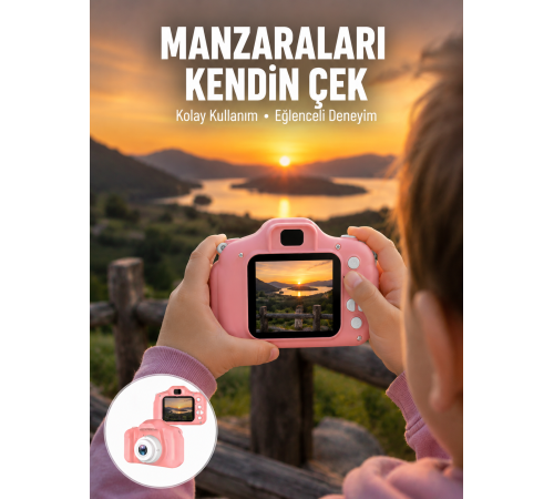 HD Mini Kamera Video ve Fotoğraf Çekimli Şarj Edilebilir Bataryalı Hafıza Kart Destekli Yeni Nesil
