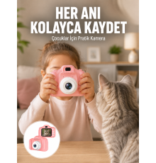 HD Video Kayıt Özellikli Mini Dijital Kamera Fotoğraf Çekimli USB Şarjlı Yeni Nesil