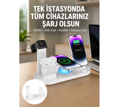 Şık ve Fonksiyonel Tasarım – Evde, Ofiste veya Seyahatte Kusursuz Şarj Deneyimi Yeni Nesil