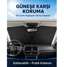 Mini Cooper, Fiat 500, Smart Fortwo, Hyundai i10, Kia Picanto Uyumlu Oto Şemsiye Yeni Nesil
