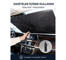Renault Symbol, Dacia Sandero, Opel Corsa, Ford Ka, Peugeot 208 Uyumlu Oto Şemsiye Yeni Nesil