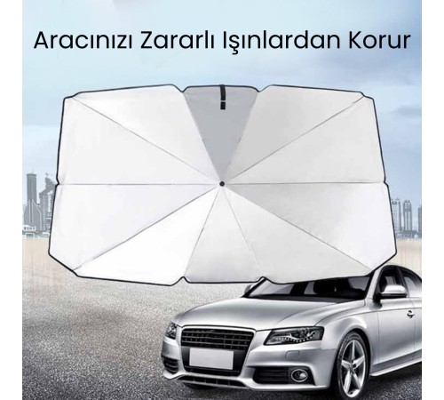 Renault Symbol, Dacia Sandero, Opel Corsa, Ford Ka, Peugeot 208 Uyumlu Oto Şemsiye Yeni Nesil