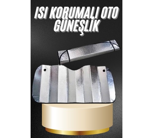 Araba Ön Cam Güneşliği Katlanabilir Oto Güneşlik Tüm Araç Modellerine Uygun