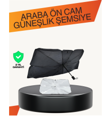 Kalın Kumaşlı Ön Cam Güneşliği – Solmaz, Deforme Olmaz, Uzun Ömürlü