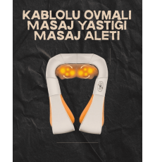 Ovmalı Isıtmalı Elektrikli Masaj Aleti – Boyun, Sırt, Bel, Omuz ve Bacak İçin Profesyonel Masaj Aleti
