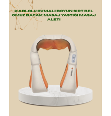 Ovmalı Isıtmalı Masaj Aleti – Boyun, Sırt, Bel, Omuz ve Bacak İçin