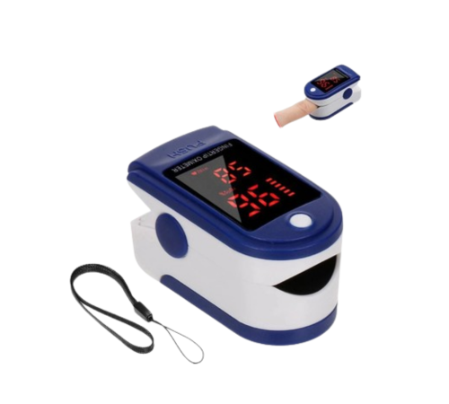 Kolay Kullanımlı Parmak Tipi Pulse Oksimetre Ev Tipi Kullanım