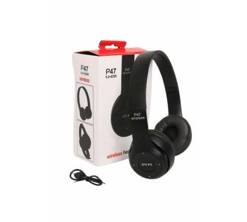 Wireless 5.0 Bluetooth Kablosuz Kulaklık ANC Özellikli Kulak Üstü Ayarlanabilir