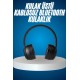 Wireless 5.0 Bluetooth Kablosuz Kulaklık ANC Özellikli Kulak Üstü Ayarlanabilir