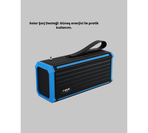 J-IPOX P520 Taşınabilir Bluetooth Hoparlör Güçlü Ses + Radyo Yeni Nesil