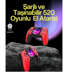 P5 Retro GamePad – 520 Klasik Oyunlu Tak-Çalıştır Mini Konsol