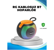 RGB Işıklı Taşınabilir Kablosuz Bluetooth Hoparlör