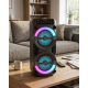 RGB Işıklı Bluetooth Hoparlör Kablosuz Taşınabilir Stereo Speaker