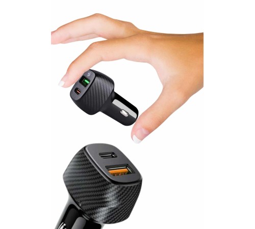 Type-C Girişli Araba Çakmaklık Şarj Cihazı 38W Oto Çakmaklık