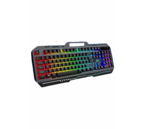 Işıklı Q Klavye Mouse Seti Siyah Klavye