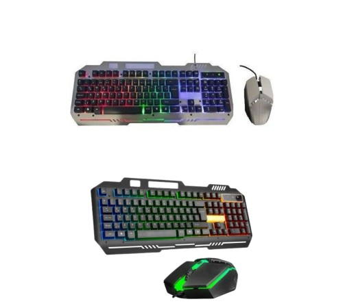 RGB Işıklı Klavye Q Klavye Mouse Hediyeli