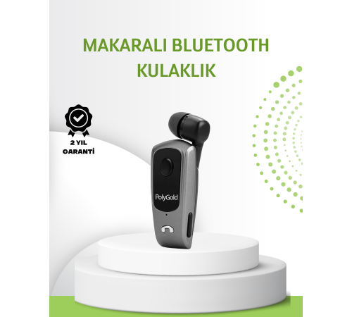 10 Saat Konuşma Süreli Klipsli Bluetooth Kulaklık