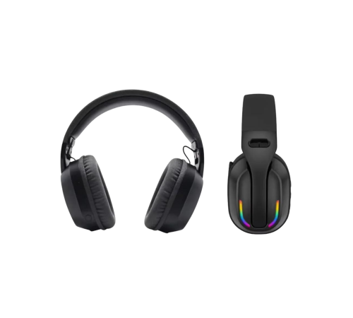 Wireless  Kulaklığı RGB Işıklı Uzun Bataryalı Mikrofonlu Headset