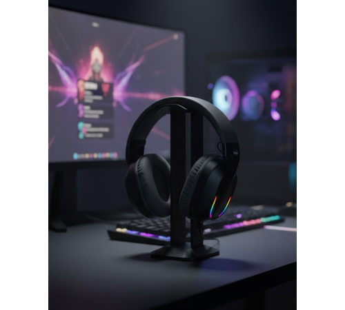 Kablosuz  Kulaklığı RGB Aydınlatmalı Bluetooth Mikrofonlu  Headset