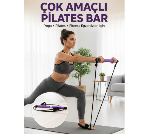 Çok Amaçlı Pilates Bar Yoga ve Fitness İçin Profesyonel Tasarım