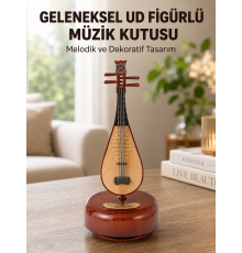Enstrüman Şeklinde Müzik Kutusu Lüt Tasarım Melodious Music